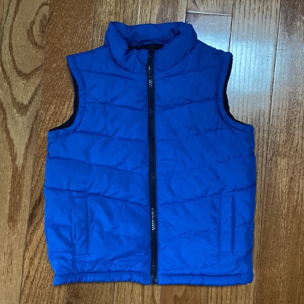 Blue Puffer Vest size 2T-3T
